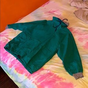 vintage turtleneck windbreaker